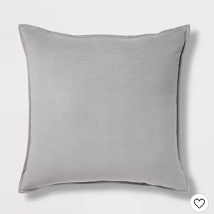 Cotton Velvet Square Pillow